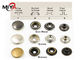 Ομαλά αιφνιδιαστικά κουμπιά μετάλλων κραμάτων ψευδάργυρου 19mm για τα σακάκια