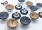 Ομαλά αιφνιδιαστικά κουμπιά μετάλλων κραμάτων ψευδάργυρου 19mm για τα σακάκια
